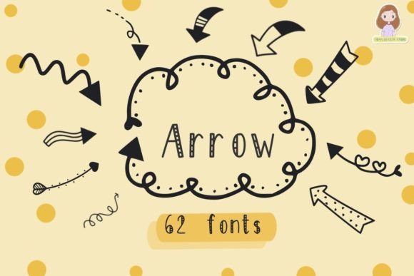 Arrow: Hand-Drawn Dingbats to Make Your Designs Stand Out