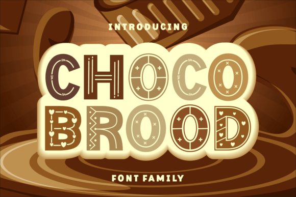Choco Brood: A Font for Playful and Friendly Designs