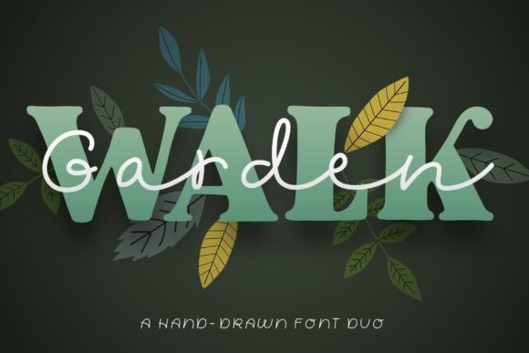 Garden Walk: A Font Duo for Timeless Branding