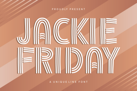 Jackie Friday: A Creative Font for Bold, Modern Designs