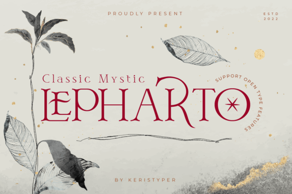 Lepharto: A Modern Serif for Timeless Brand Identity