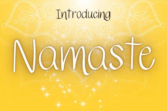 Namaste: A Script Font with a Graceful, Cross-Cultural Touch