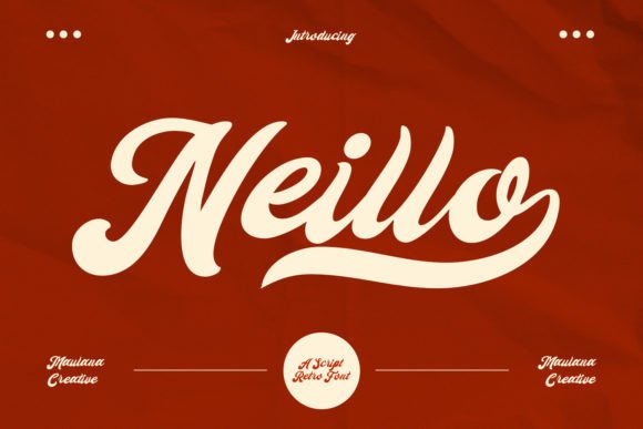 Neillo: Capturing a Retro Vibe for Your Modern Designs