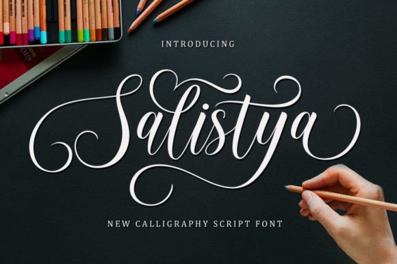 Salistya: A Flowing Handwritten Font for Timeless Design
