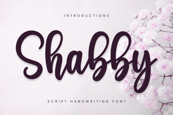 Shabby: Crafting a Joyful Brand Identity with This Sweet Handwritten Font