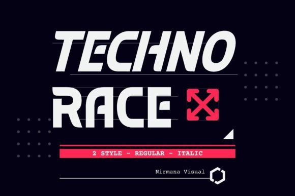 Techno Race: A Modern Typeface for High-Impact Branding